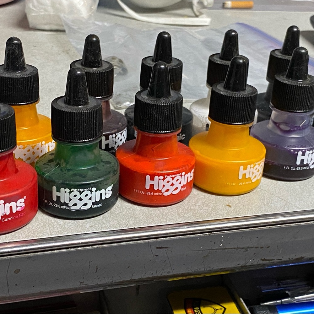 Higgins Ink lot